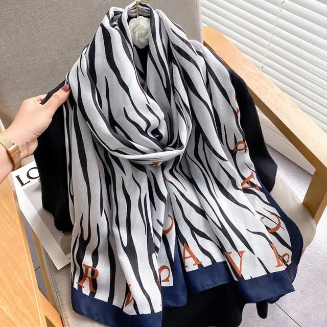 Long Warm Pashmina Wrap Scarf