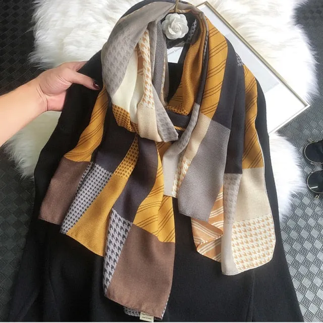 Long Warm Pashmina Wrap Scarf