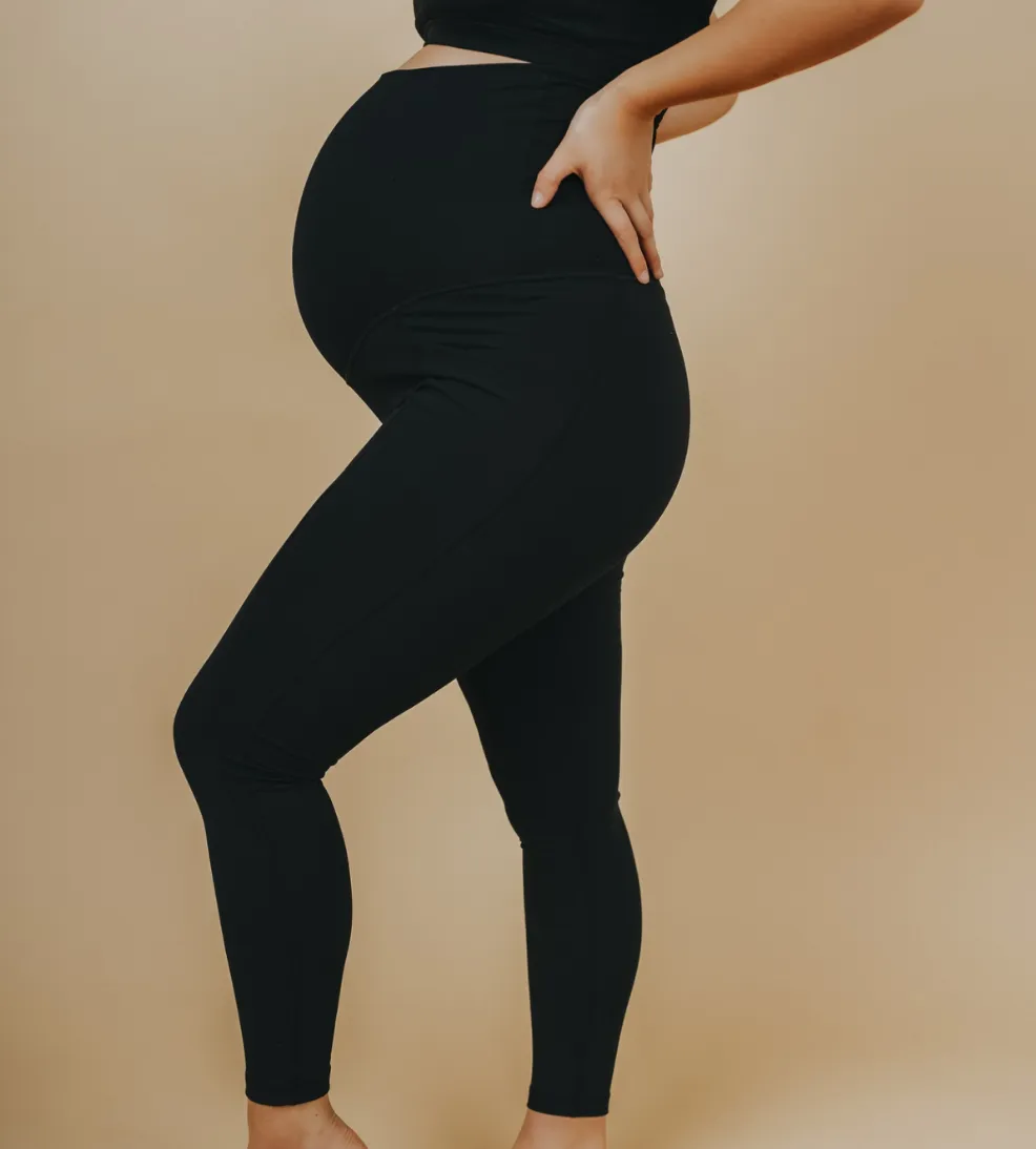 Maternity Support Tights - Maya Maternity Tights FL Black