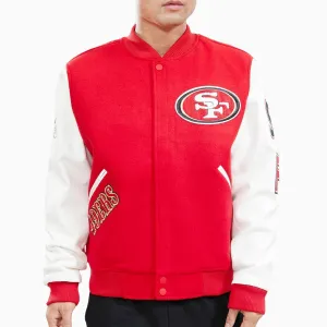 Men's San Francisco 49Ers Logo Varsity Jacket