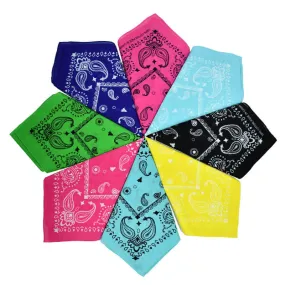 Men's Women's 100% Cotton Multi-Purpose Bandana Gift Sets – Headband, Wrap, Protective Coverage