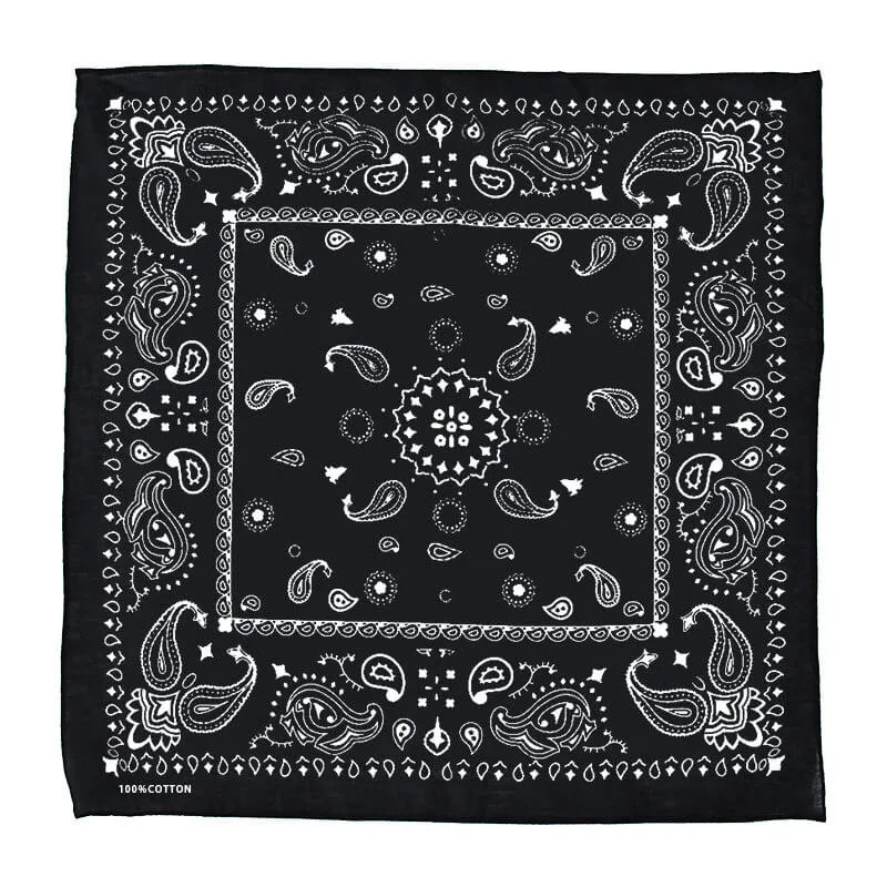 Men's Women's 100% Cotton Multi-Purpose Bandana Gift Sets – Headband, Wrap, Protective Coverage