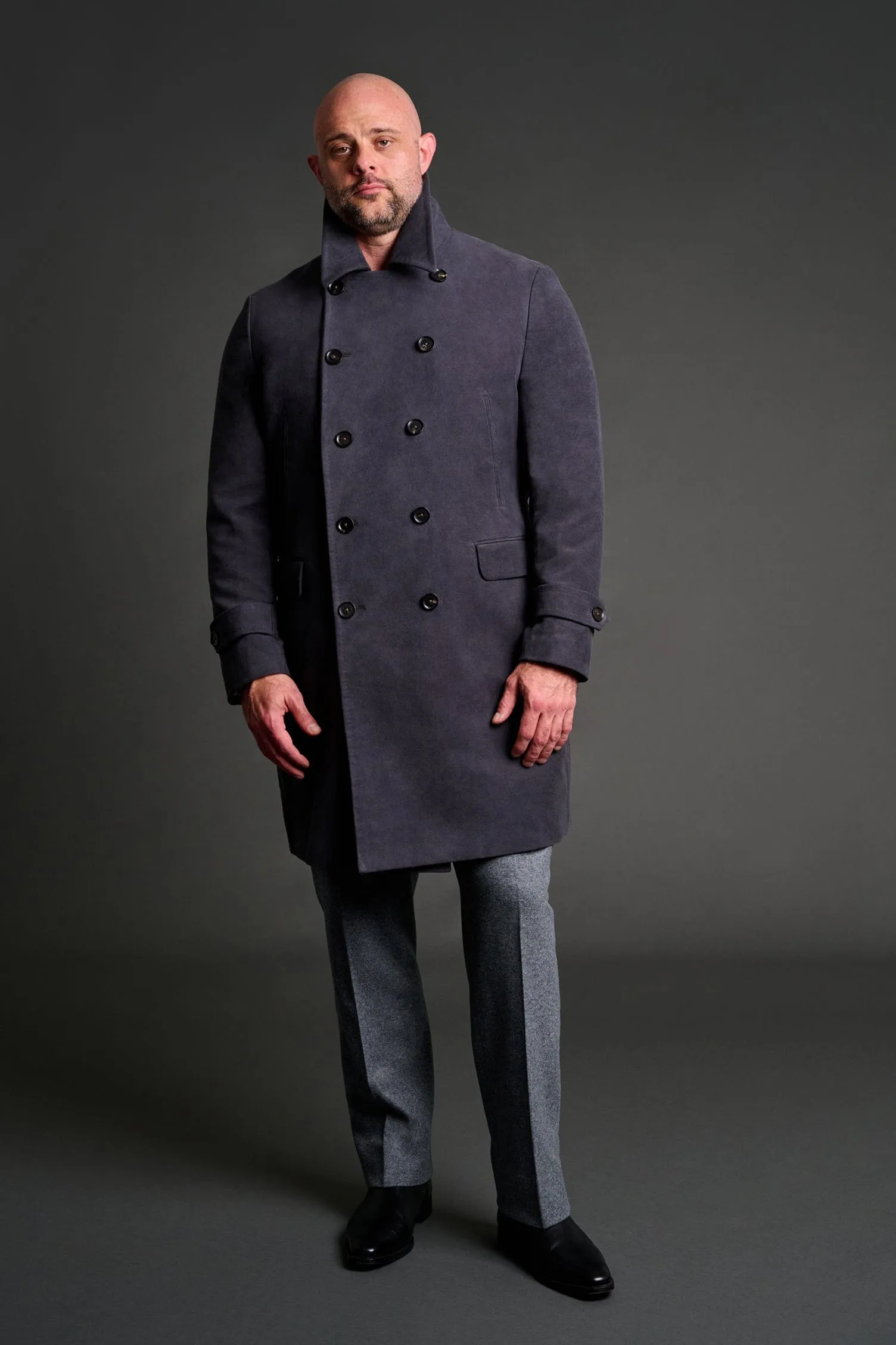 Moleskin Peacoat