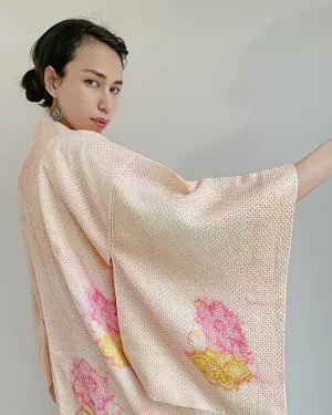 Moonlight Shibori Haori Kimono Jacket