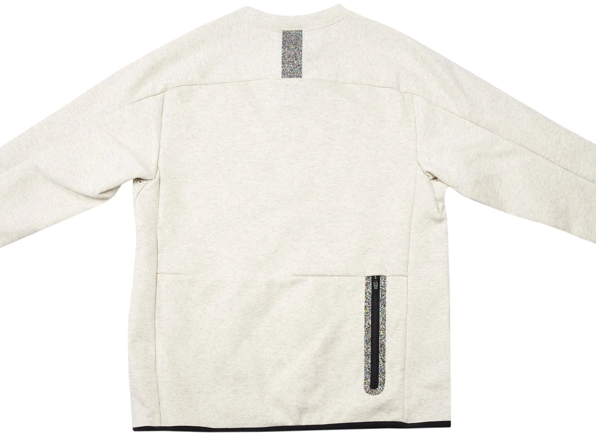 Nike Sportswear Tech Fleece Fleece Crewneck in White