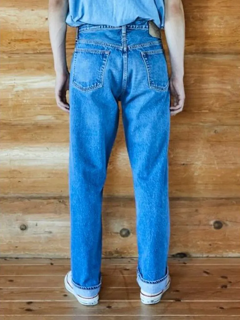 Orslow 105 Standard Jean in 90s Denim Used