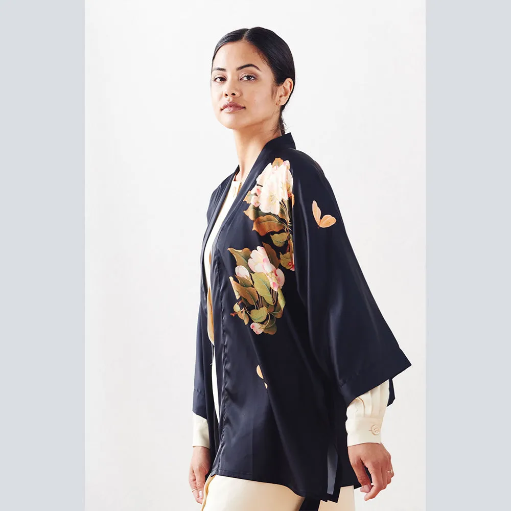 Peony & Butterfly Kimono Jacket