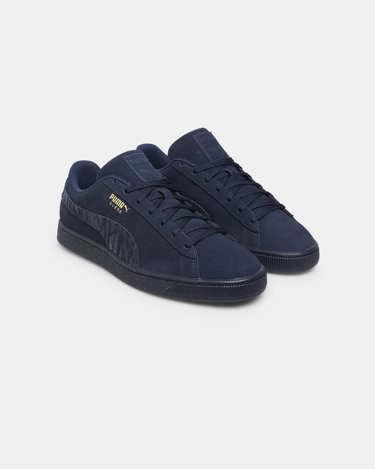 Puma Suede Mono Deboss Sneakers Peacoat