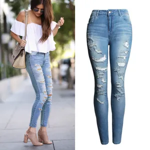 Ripped Skinny Jeans