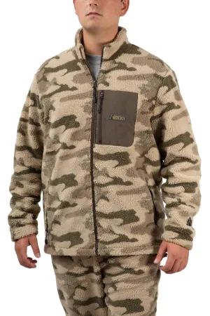 Rocky Mens ProHunter Berber Venator Ww2 Fleece Fleece Jacket