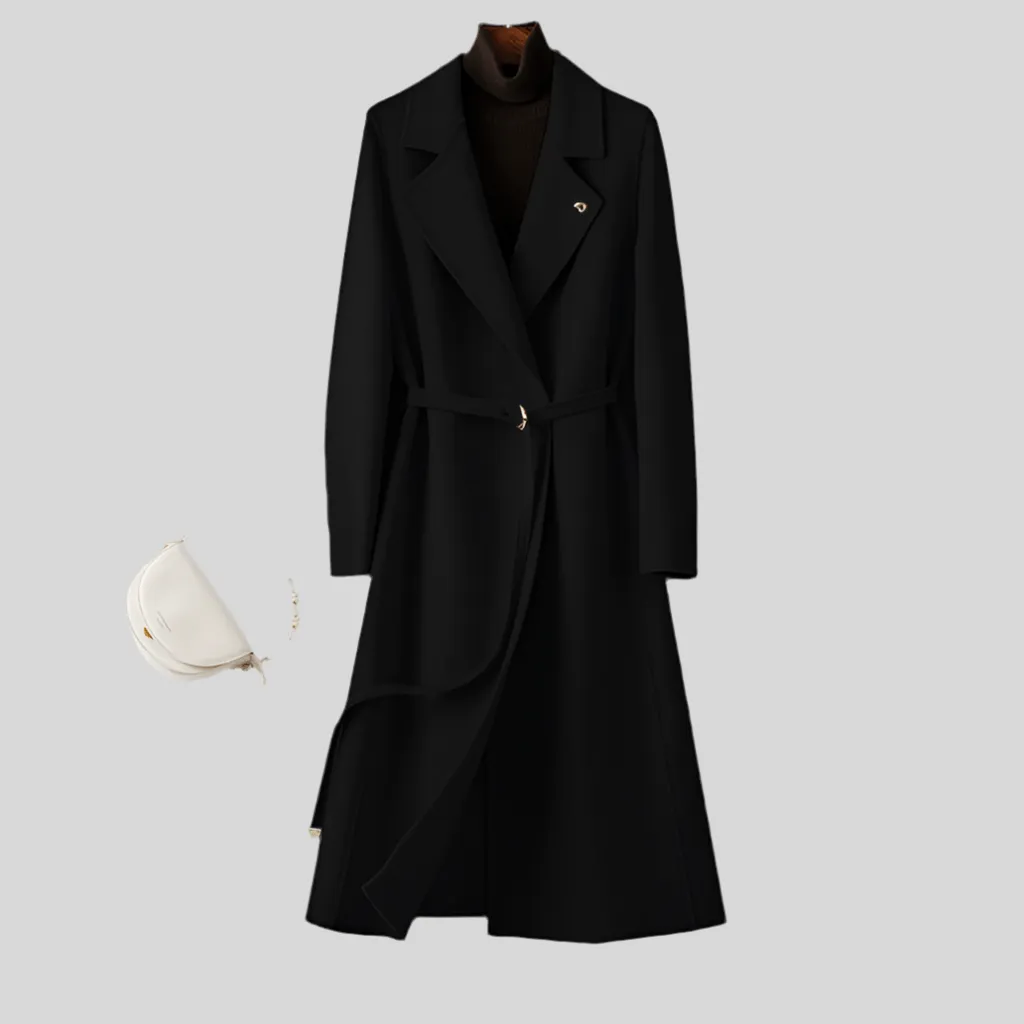 Sable Mid Length Reversible Cashmere Coat