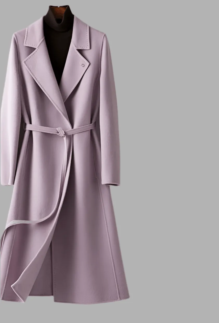 Sable Mid Length Reversible Cashmere Coat