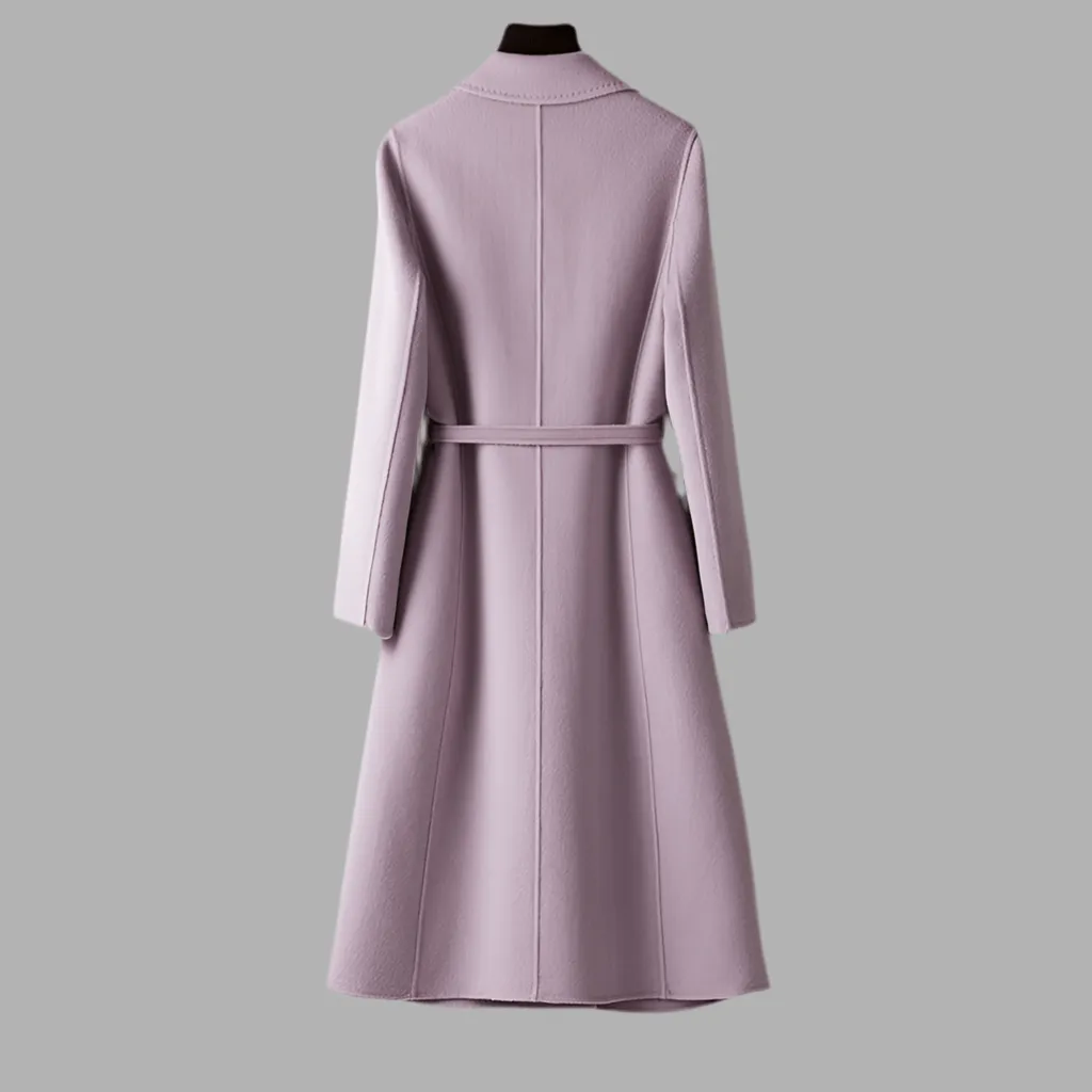 Sable Mid Length Reversible Cashmere Coat