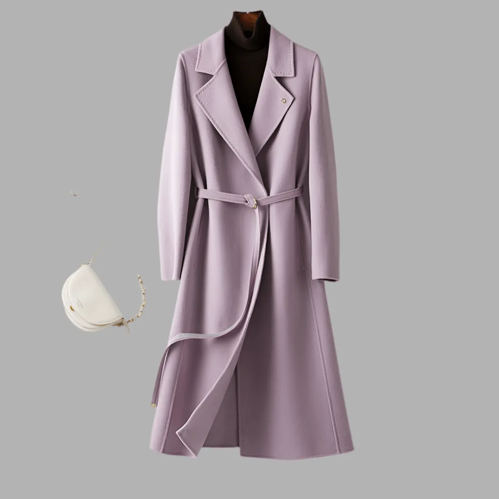 Sable Mid Length Reversible Cashmere Coat