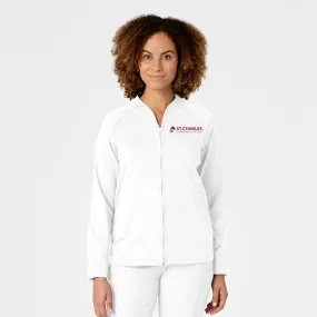 SCC Knits and Layers Women's Fleece Full Zip Jacket With Logo