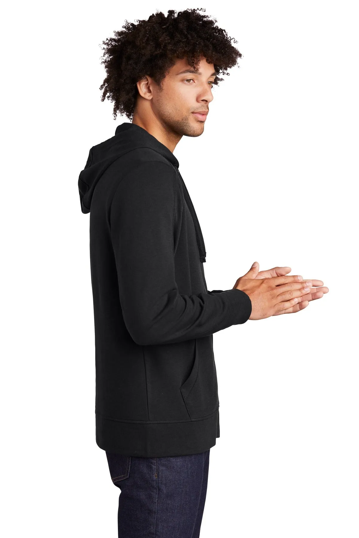 Sport-Tek ® PosiCharge ® Tri-Blend Wicking Fleece Full-Zip Hooded Jacket ST293