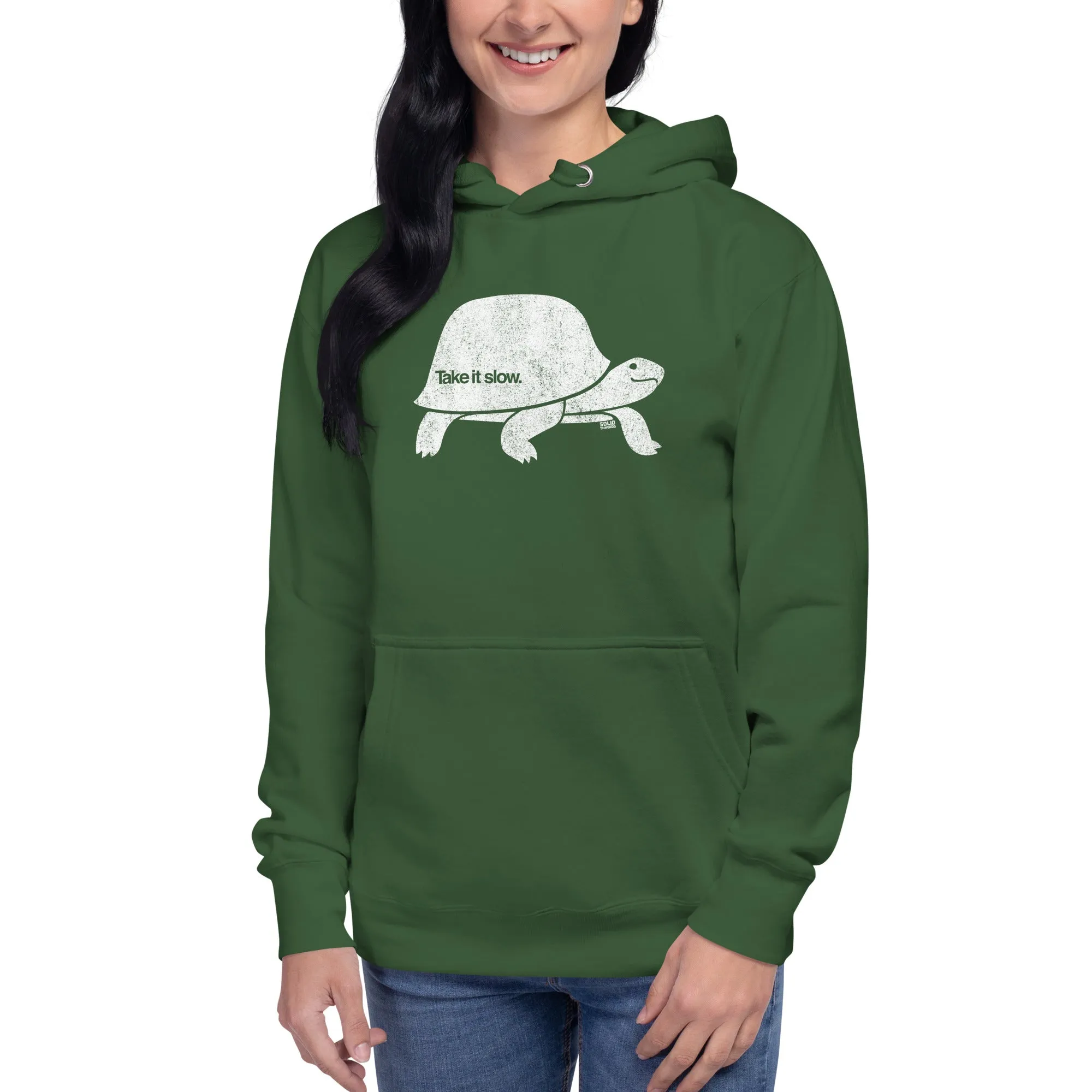 Take It Slow Classic Fleece Pullover Hoodie