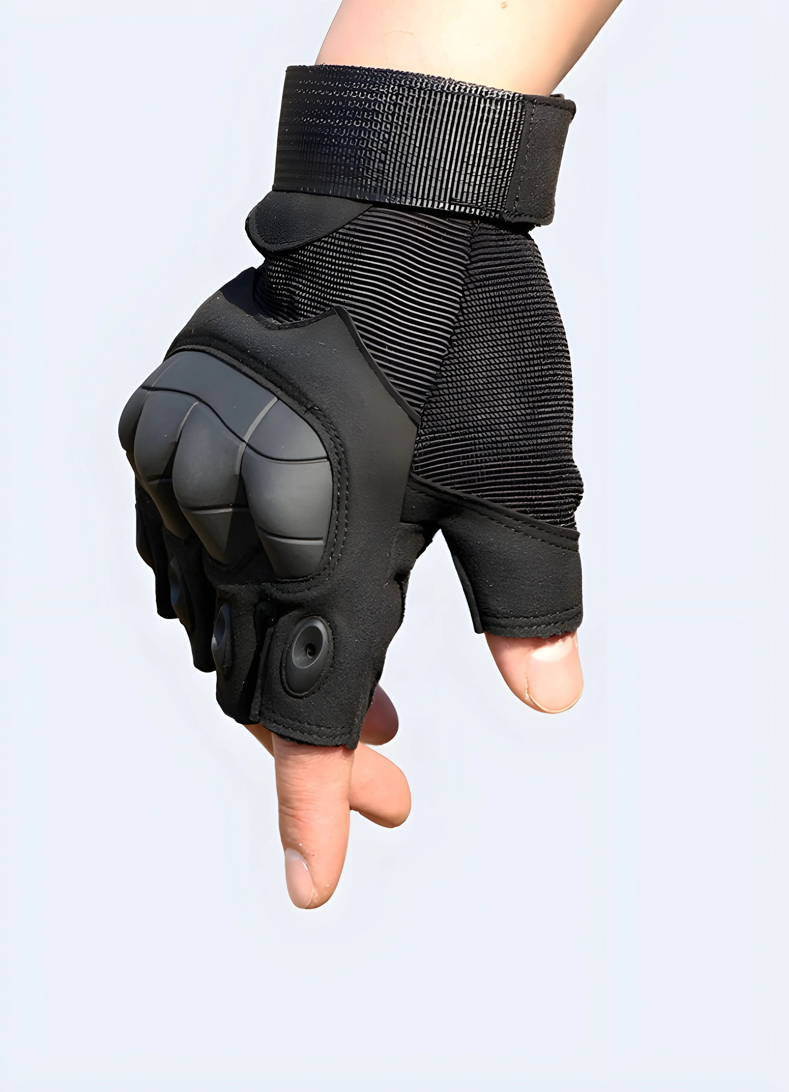 Techwear Fingerless Gloves