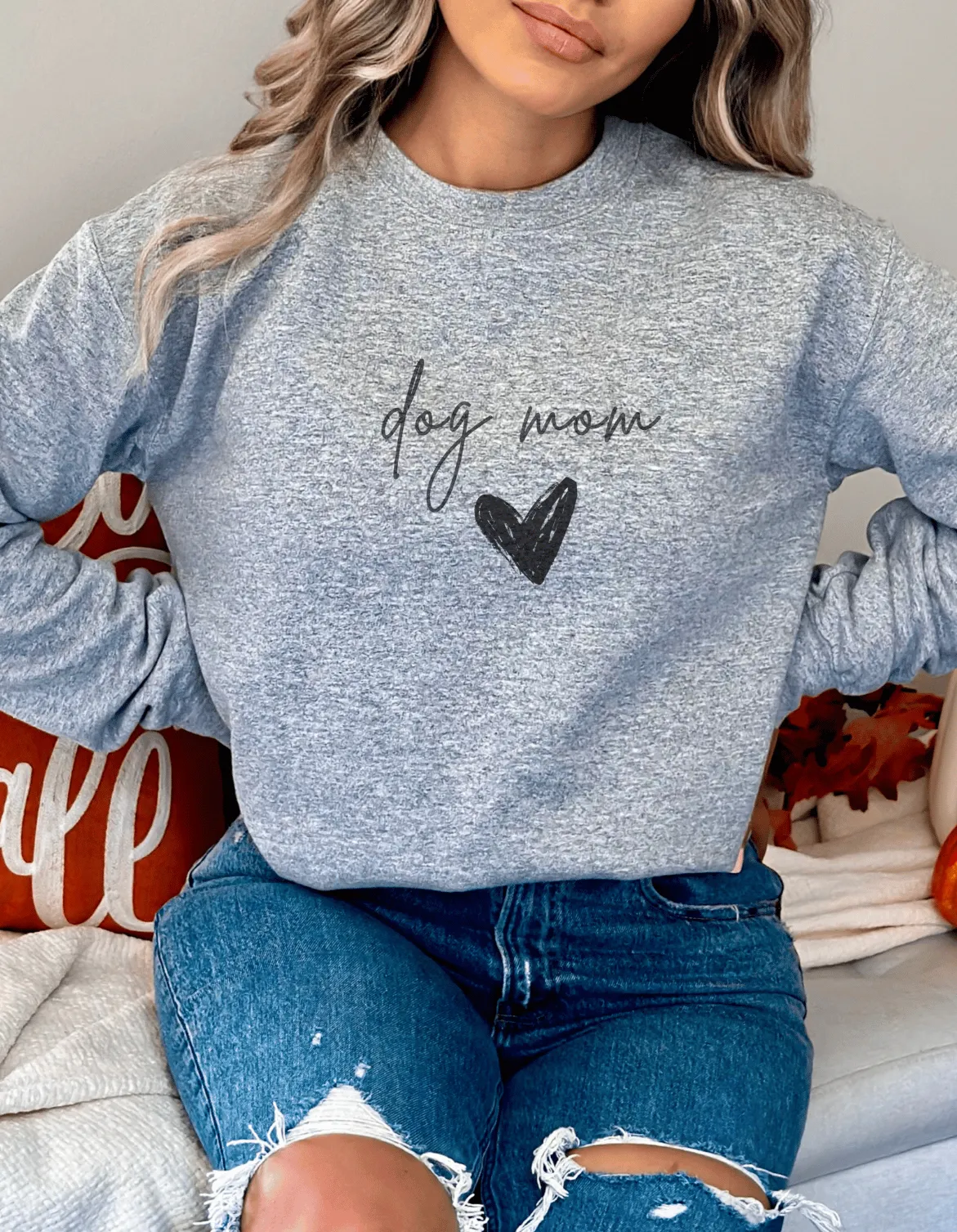 Unisex Heavy Blend Dog Lover Crewneck Sweatshirt | Soft & Comfortable Custom Pet Owner Pullover