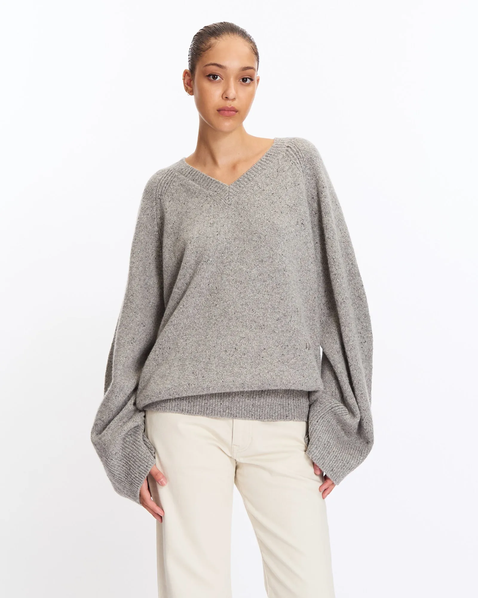 V-Neck Cashmere Sweater