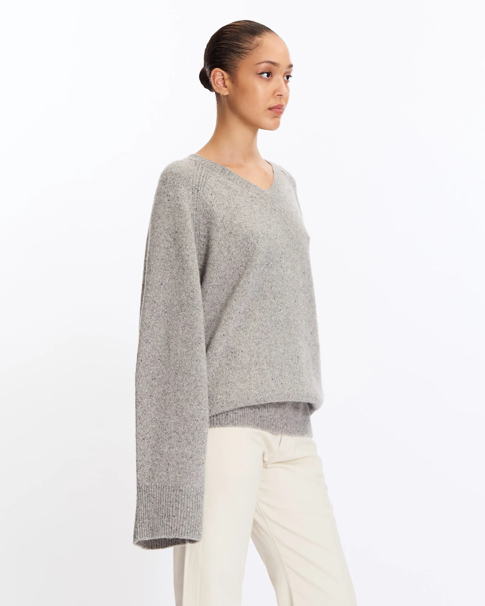 V-Neck Cashmere Sweater