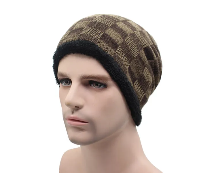 Winter Beanie Hat Men Women Bonnet Caps Warm Baggy Mask Brand Cap Skullies Beanies Mens Knitted Hat