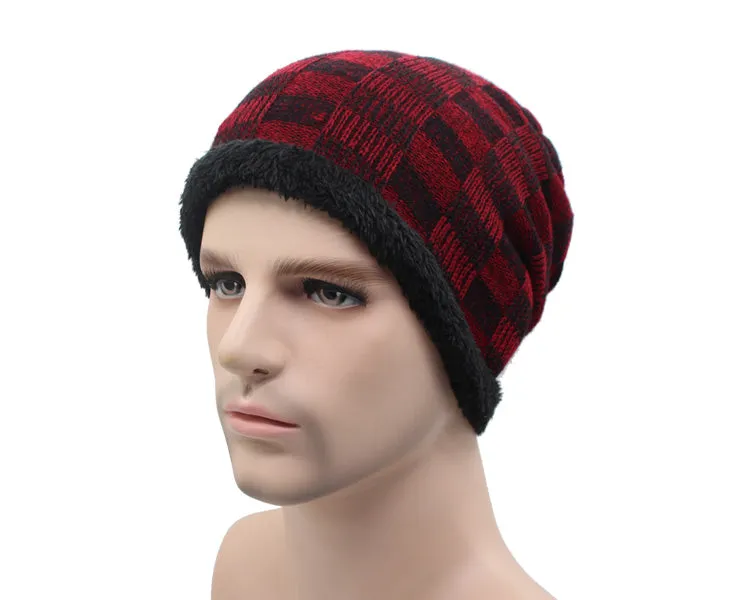 Winter Beanie Hat Men Women Bonnet Caps Warm Baggy Mask Brand Cap Skullies Beanies Mens Knitted Hat