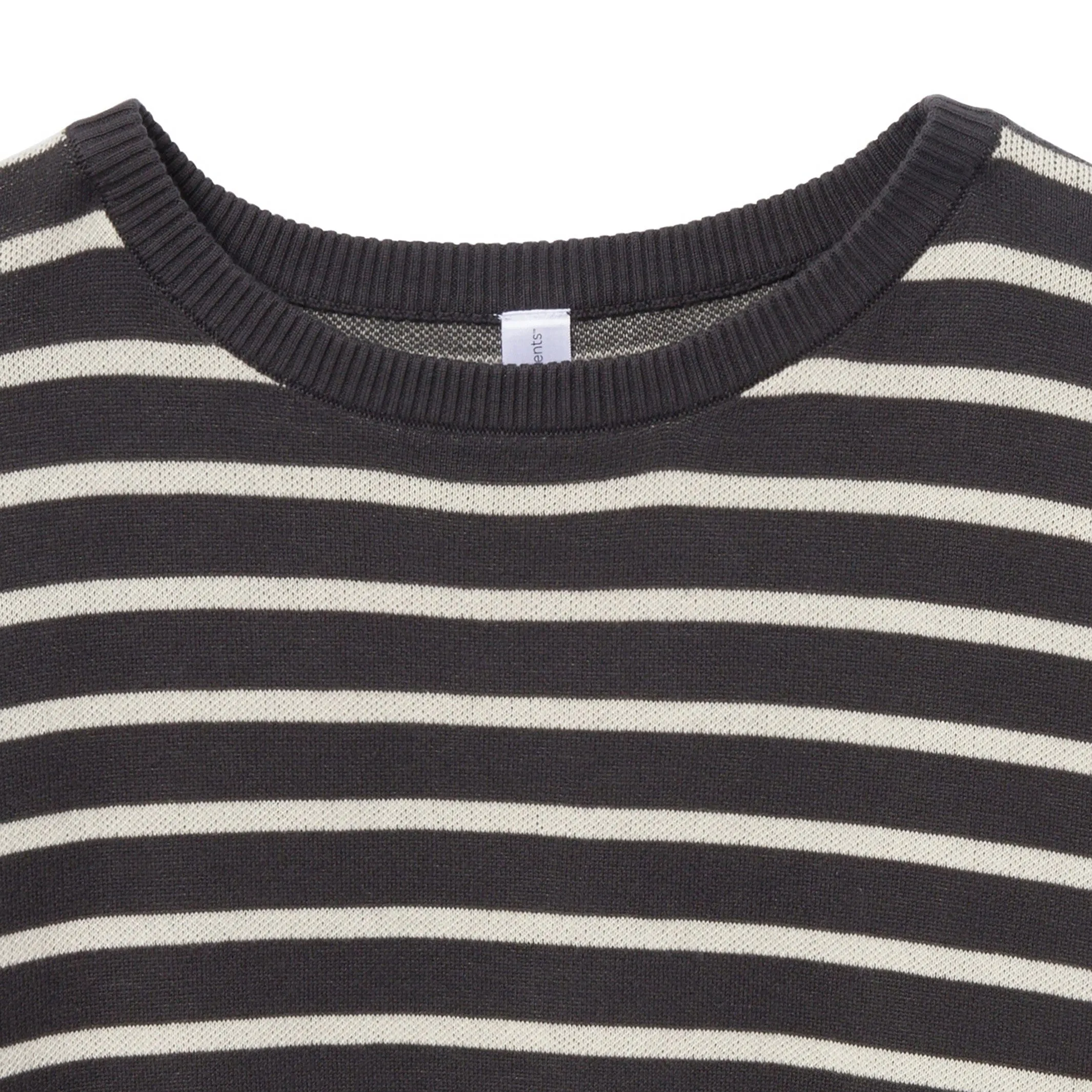 Womens Ivory Stripe Sweater