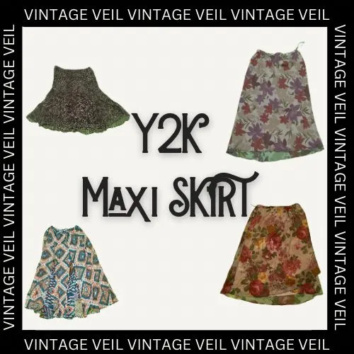 Y2k Maxi skirt